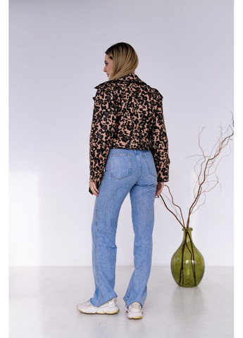 Комбинированная демисезонная женская косуха стильная модная весна осень стиль украинское производство No Brand