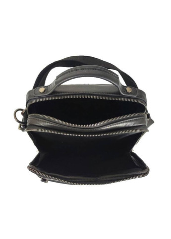 Сумка мужская кожаная черная Tavinchi TV-S010A с ручкой Tiding Bag (314900371)
