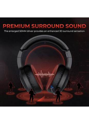 Игровые наушники с микрофоном HV-H2010d RGB Black Havit (363970199)