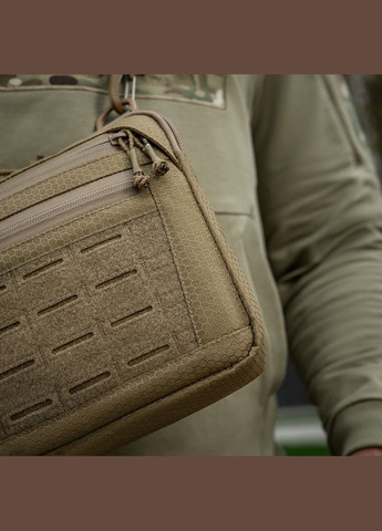 Сумка Admin Bag Medium Elite з липучкою Hex Coyote M-TAC (315147424)