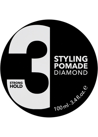 Помада для укладки волос сильной фиксации Styling Pomade Diamond 3* 100ml (1465042-28929163) C:EHKO (368622397)
