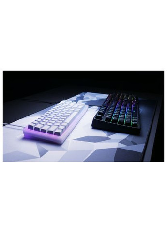 Клавиатура K5 68 клавиш Kailh Red Hotswap RGB RU White (K5-RGB-CPT-TPWHITE-R-UKR) Xtrfy K5 68 keys Kailh Red Hot-swap RGB UA White (315150980)