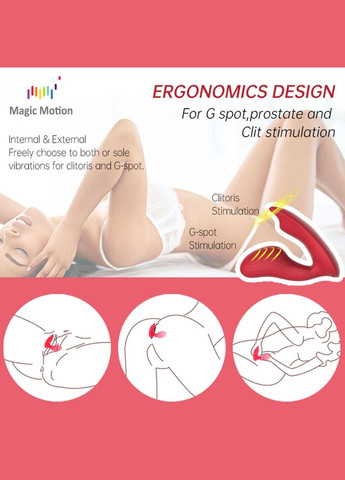 Смарт-вибратор Magic Motion Umi SO4948 No Brand (303907299)