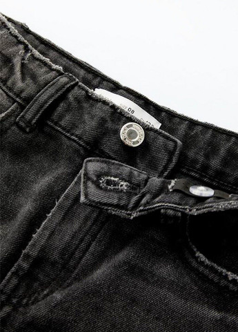 Черные демисезонные джинсы Zara