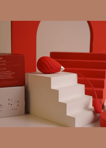 Смарт-виброяйцо Magic Motion Sundae Red No Brand (303902647)