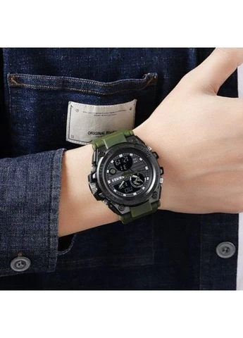 Чоловічий годинник 2031AG Army Green Skmei (341324582)