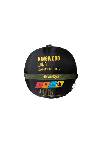 Спальний мішок ковдра UTRS-053L-R права Tramp Kingwood Long (331913584)