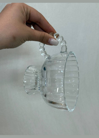 Набор креманок HP-19-7 стеклянных 2 шт. 300 мл Прозрачный Yiwu (337503463)