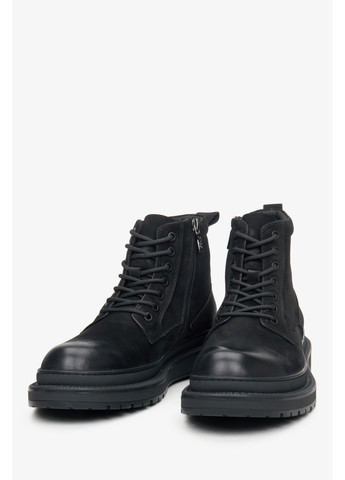 Черевики, колір чорний Estro (365765745)