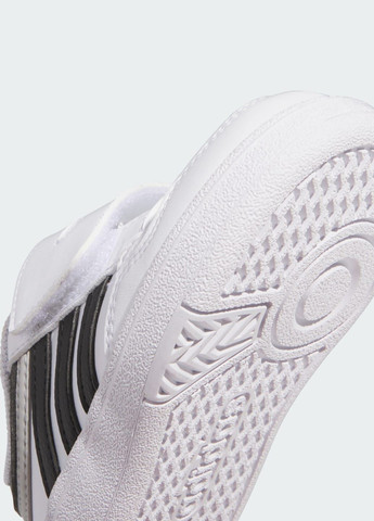 Білі всесезонні кросівки hoops 4.0 kids adidas