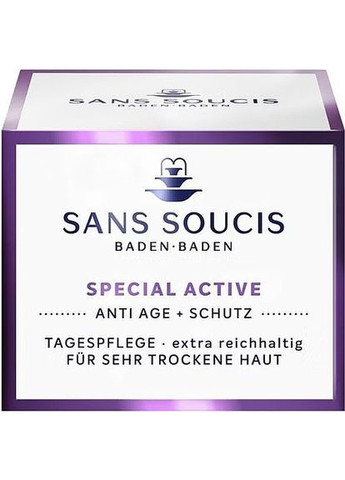 Насичений крем для сухої шкіри обличчя Special Active Day Cream Extra Rich 50ml (1437321-29571974) Sans Soucis (369112107)