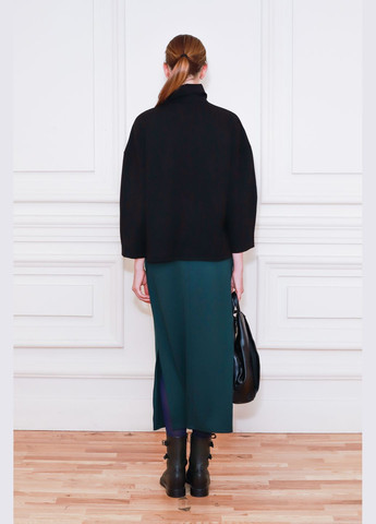 Вискозная кофта с воротами в черном цвете Гаурда Dolcedonna (305838740)