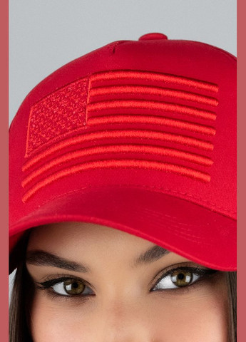 Жіноча бейсболка "American flag" Braxton (323460869)