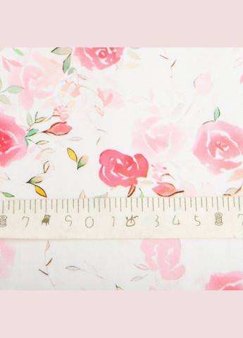 Тканина плательна штапель віскоза 145 см 90 г/м2 для суконь, спідниць, штанів, комбінезонів, дитячого одягу Розалі IDEIA (342398900)