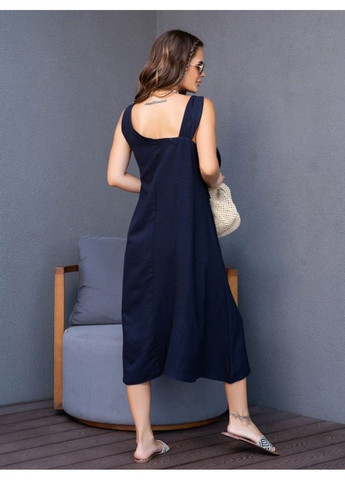 Синее повседневный платье issa pus 14123 5 синий ISSA PLUS