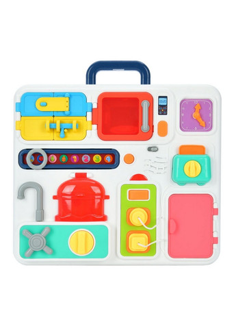 Центр, що розвиває "Бізі-планшет" звук, світло 28х33х7 см Bambi (289364932)