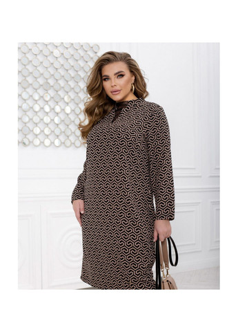 Темно-бежева сукня Liton