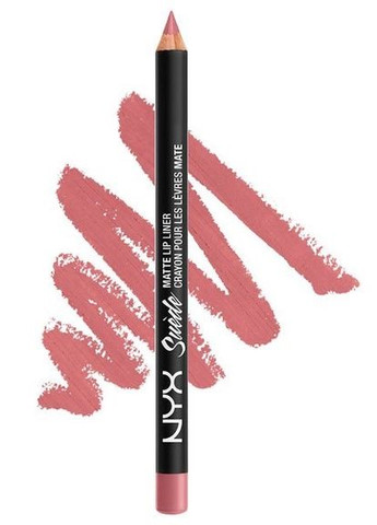 Матовый карандаш для губ Suede Matte Lip Liner 1 г Tea And Cookies (SMLL09) NYX Professional Makeup (279364066)