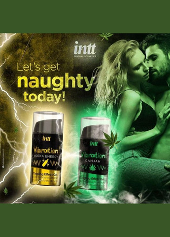 Жидкий вибратор Vibration Ganjah 15 мл Intt (297395237)