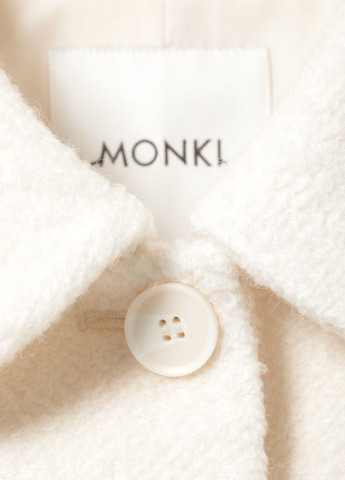 Молочна демісезонна куртка H&M