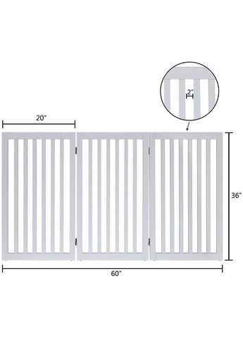 Парканчик обмежувач з дерева Фада 390 зефір (ЗБО-390420) No Brand (328605794)