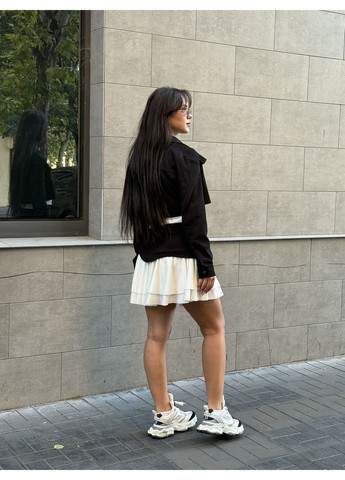 Вельветовий костюм зі спідницею та укороченим піджаком More_bboutique Костюм зі спідницею (359256341)