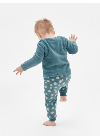 Лонгслів для сну,блідо-синій з принтом, Primark (364357791)