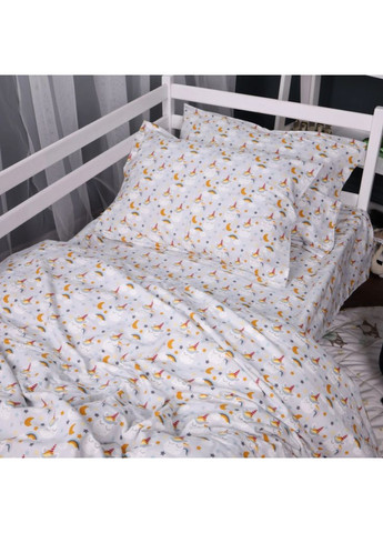 Постельное белье 018 Unicorn Фланель 143х210 (m502970) Mirson 018 Unicorn Фланель 143х210 полуторний (369017278)