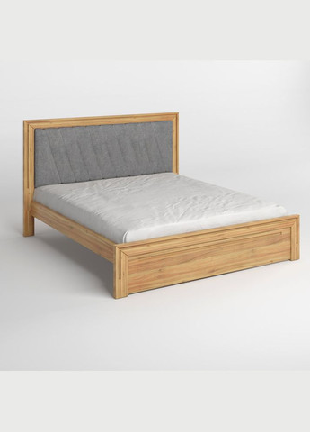 Полуторная деревянная кровать Торонто Т6/Аляска 93 (серый) 120х200 см (MBG-9252) Mebigrand (366083386)