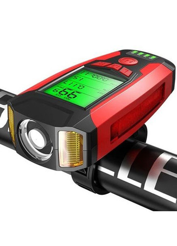 Фонарь велосипедный на батарейках AS0808-XPG+2LED(yellow)+2COB(red), Освещение WJ-827 для велосипеда Bailong (365654605)