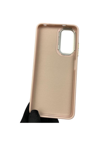 Чохол для Redmi Note 11S матовий з високими бортами з мікрофіброю на сяомі редмі нот 11с пудровий Xiaomi (366022776)