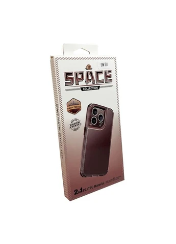 Чехол-накладка Space III для Samsung Galaxy S24 антиударный термопластичный полиуретан Tea Brown No Brand (403011582)