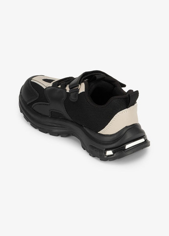 Цветные демисезонные кроссовки для мальчика 2511-119b черно-бежевый shop (2000990845641) Stepln