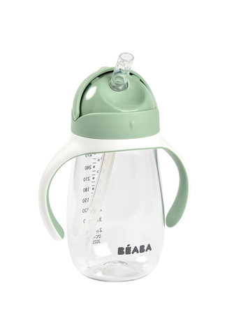 Дитячий поїльник з трубочкою, 300 мл, зелений () Beaba 913533 (328401049)