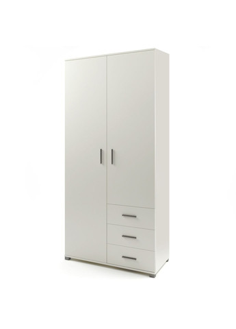 Шкаф прямой с ящиками Бриз ШП-4 (белый) (EVR-2453) Еверест (361999210)