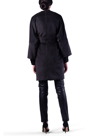 Чорне Коротке чорне пальто вільного крою a LOT