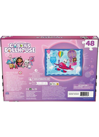 Пазл дерев’яний «Ляльковий будиночок Габбі» (31 см*30 см) 48 частин Spin Master (335054835)