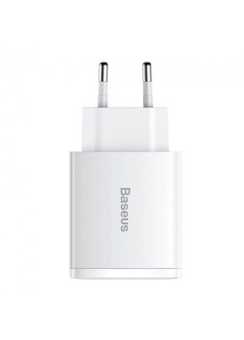 Адаптер питания 3 порта 2 USB + TypeC 30W CCXJ-E02 зарядное быстрое Baseus (279554063)