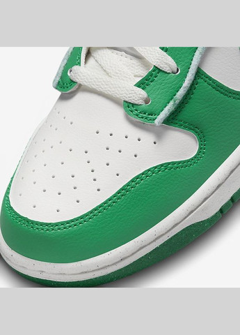 Зеленые всесезонные кроссовки dunk high se stadium green Nike