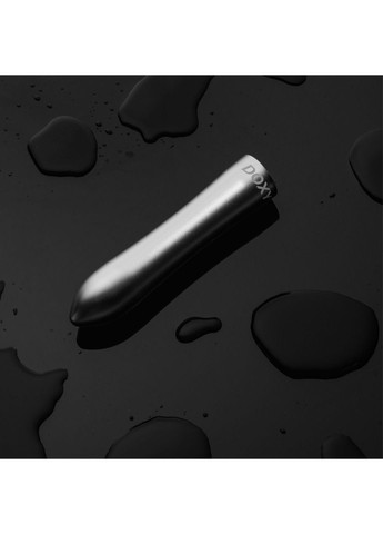 Мощная вибропуля SILVER в металлическом кейсе, ультрагладкая, 7 режимов Doxy (307814600)