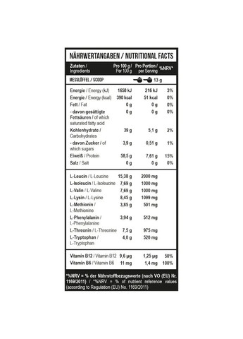 Аминокислоты BCAA&EAA zero груша-лайм 520 г MST (363968295)