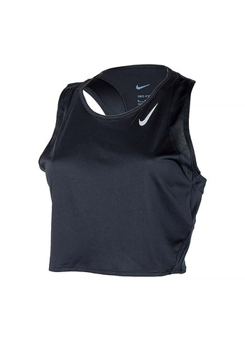 Женский Топ Dri-FIT Race Черный Nike (262599664)