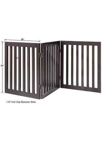 Заборчик ограничитель из дерева Фада 360 венге (ЗБО-360412) No Brand (328605489)