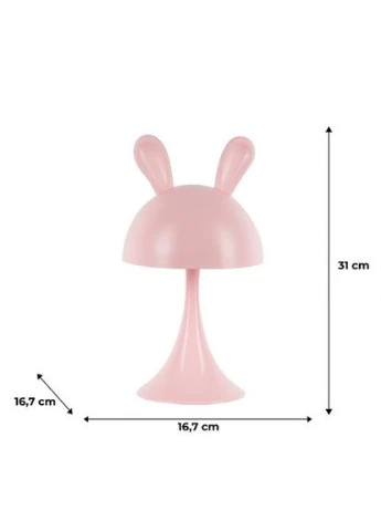 Світильник-нічник LED з акумулятором Simple Bunny, рожевий Kite (369788294)