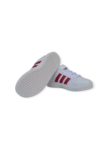 Белые летние кроссовки для девочек No Brand GRAND COURT 2.0 EL K