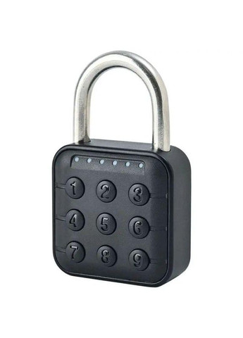 Розумний замок навісний кодовий SY12 Black TUYA (367954221)