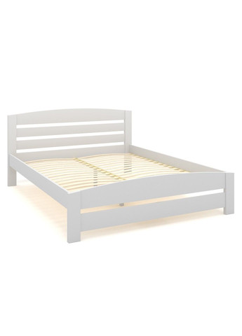 Кровать Техас бук 180х200 белый лак Fagus (303724171)