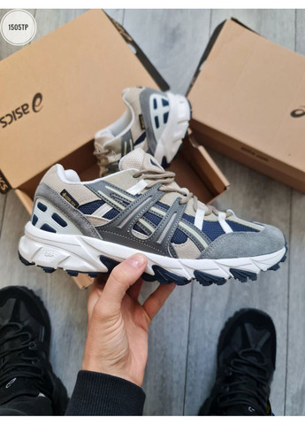 Бежеві Осінні кросівки чоловічі asics gel-sonoma 15-50 gore-texgray / beige асікс гель сонома 15-50 No Brand