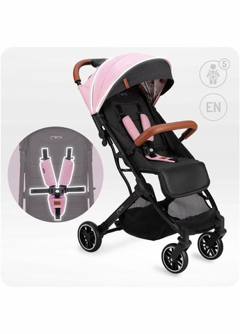 Прогулочная коляска Estelle розовая MoMi (338198690)