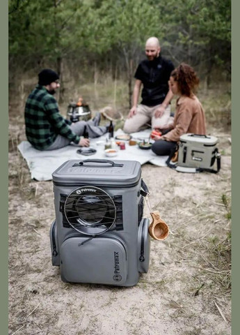 Термосумка Petromax Refrigerated Backpack 17л Grey No Brand (316439596)